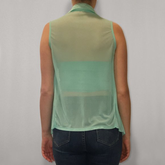 Charlotte Russe Sheer Top - Picture 2 of 4